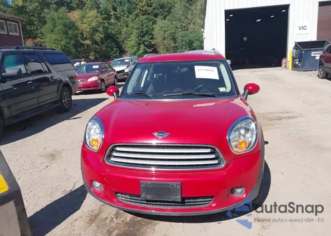 2013 Mini Countryman Cooper from USA, damaged, VIN WMWZB3C51DWM31764